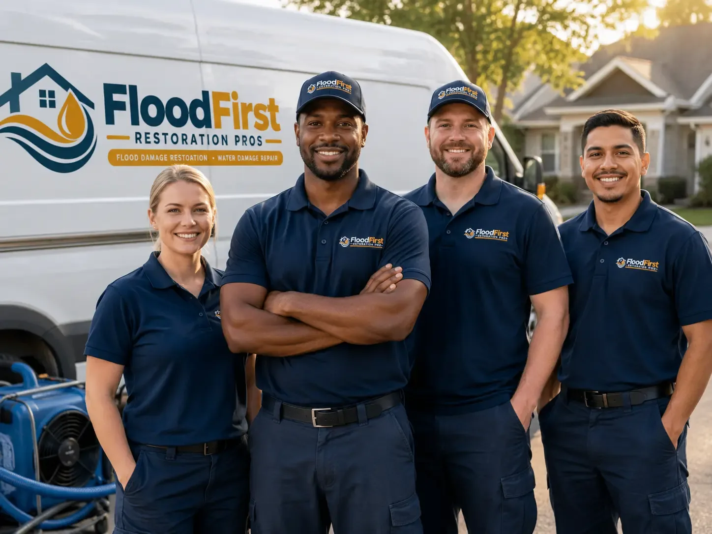 Flood Damage Restoration company in Ruso, ND