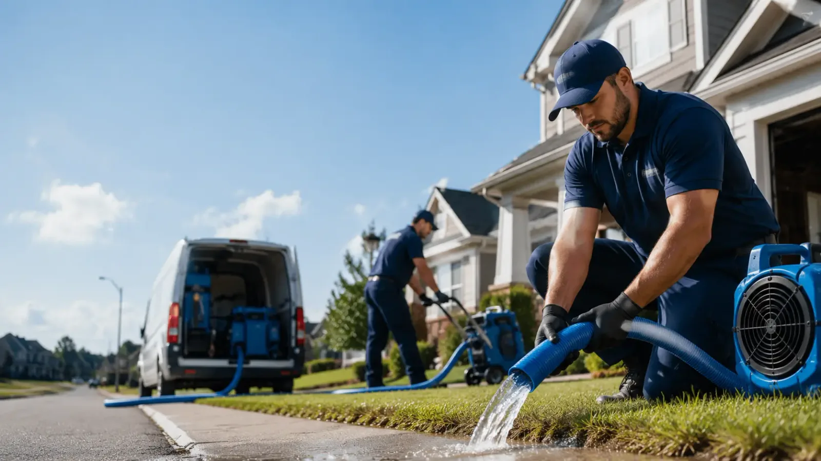 Flood Damage Restoration in Ruso, ND